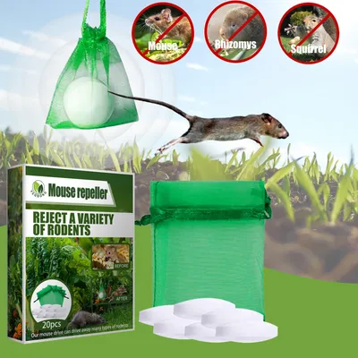 20pcs Mouse Repellent Repels Rats Mice Rodent Rodenticide Pellet Pest Control Non-Toxic Humane, Rodenticide Pellets Pest Control
