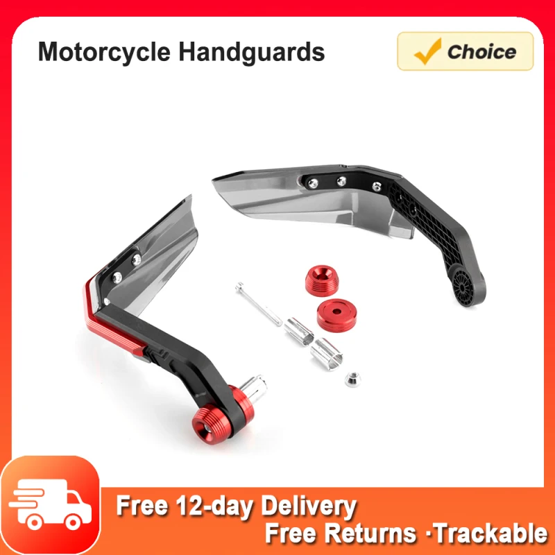 Paramani moto paramani moto anodizzati protezione antivento universale per manubrio 7/8 ''1 paio paramani moto