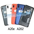 A20e Cover posteriore per Samsung Galaxy A20E A20e A202 A202F A202DS Batteria Cover posteriore Custodia Coperchio Custodia + Obiettivo della fotocamera