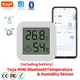Il più nuovo sensore di umidità della temperatura Bluetooth Tuya Termometro LCD Mini igrometro elettrico intelligente APP Controllo remoto Casa
