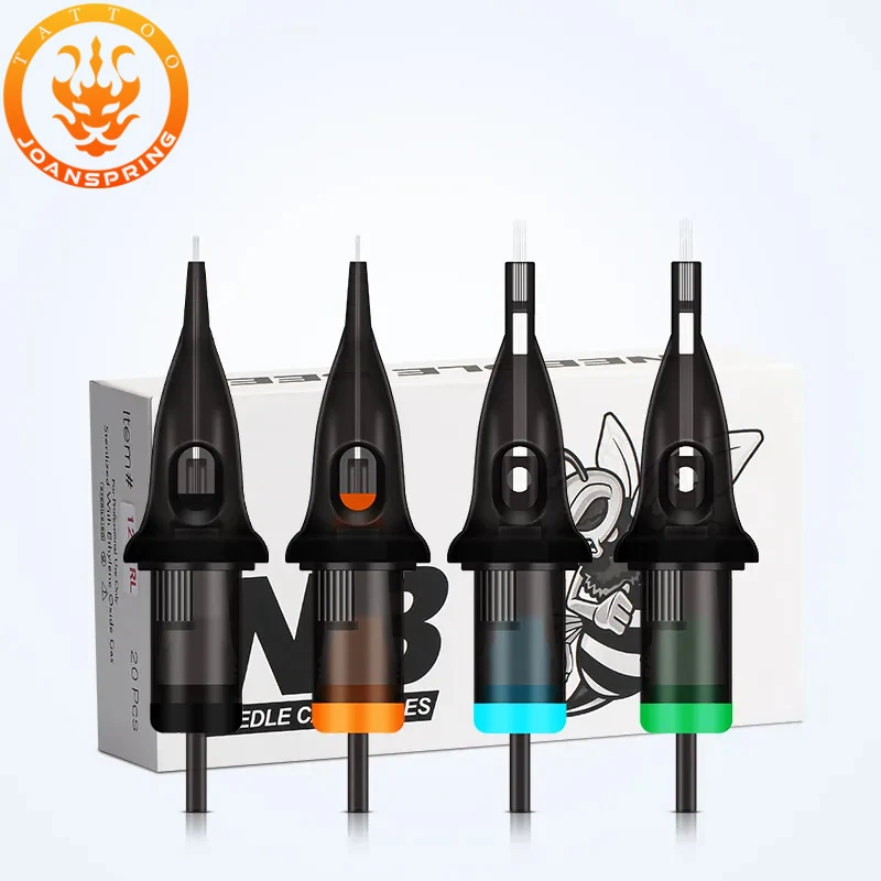 20 teile/schachtel Einweg patrone Tattoo Nadeln rl rs m1 rm profession elle sterilisierte Tattoo Nadel für Tattoo Maschine Stift liefert Image