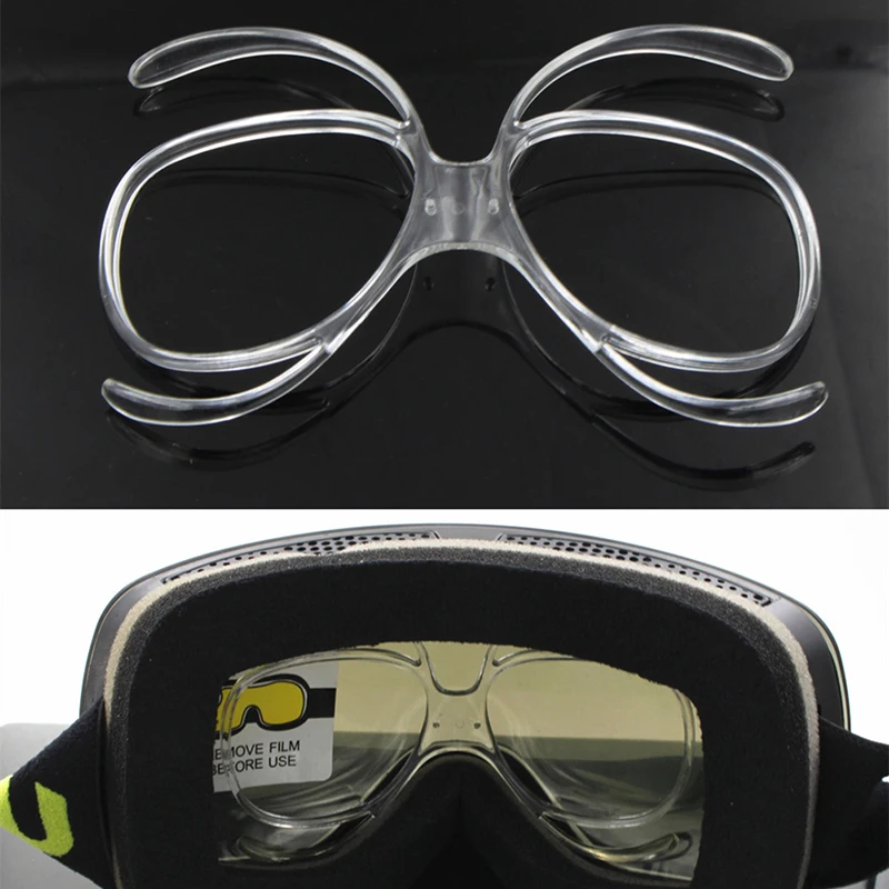 1/2/5 Stück Skibrille Brille Myopie Rahmen Rx Einsatz Optischer Adapter Flexibles Rezept Image