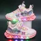 Kids LED Sport Shoes Disney Frozen Elsa Anna Running Shoes 2023 Fashion Tide Children Tennis Shoes