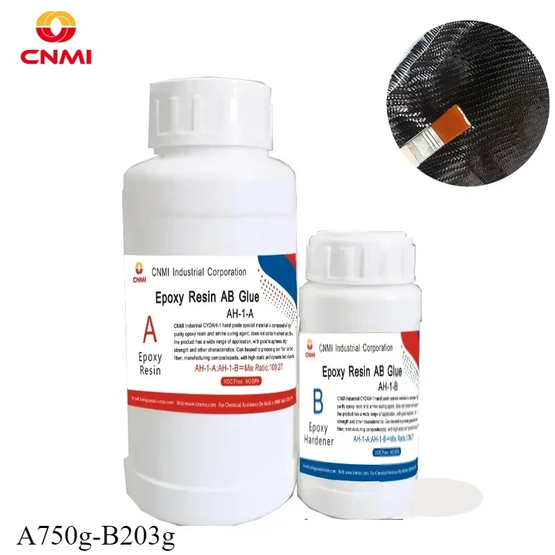 CNMI 100:27 AB Kohlefaser Spezial-Tauchkleber Modifiziertes Epoxidharz Einfache Penetration Harz DIY Modell Flugzeug Bastelbedarf Image