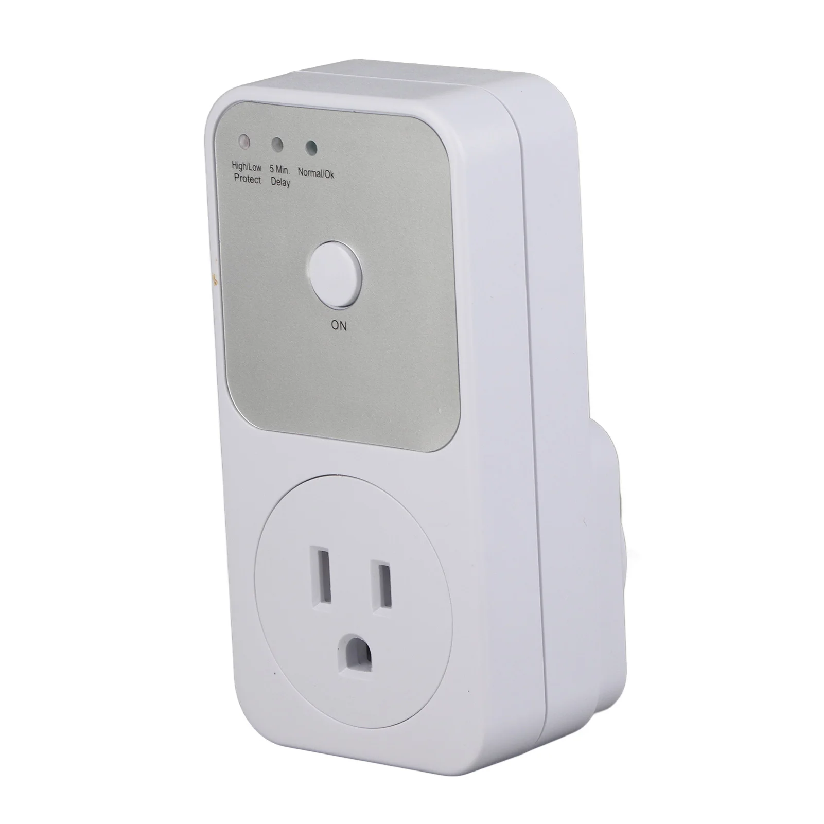 Kühlschrank Spannungs schutz Waschmaschine Spannungs schutz 5-6 Minuten Verzögerung uns Stecker AC 120V PC für Haushalts geräte Image