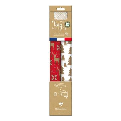 Clairefontaine Geschenkpapier-Set Tiny Rolls »Weihnachten« Image