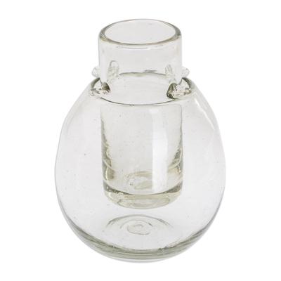 Frosty Shot,'Artisan Crafted Tequila Glass with Ice Receptacle'