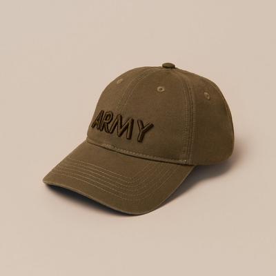 Lucky Brand Army Baseball Cap in Forest Green