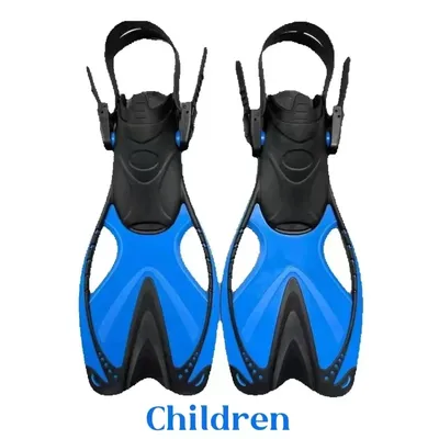 QYQ Silicone flippers for men, women and children frog shoes swimming snorkeling equipment