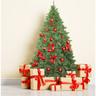 Dmora - Albero di Natale Innsbruck, Albero artificiale extra folto, Albero effetto reale in PVC,