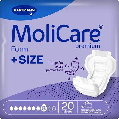 Molicare Premium Form +Size 8 Tropfen 20 St Binden Image