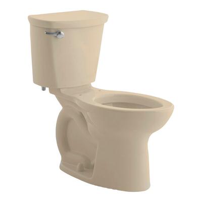 American Standard Cadet PRO Right Height 215AA104.021 Bone Vitreous China Floor-Mount Chair Height Elongated Toilet with 12" Rough-In - 1.28 GPF