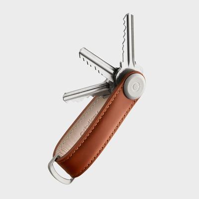 Orbitkey Leather Key Organizer, Carry 2-7 Standard Keys