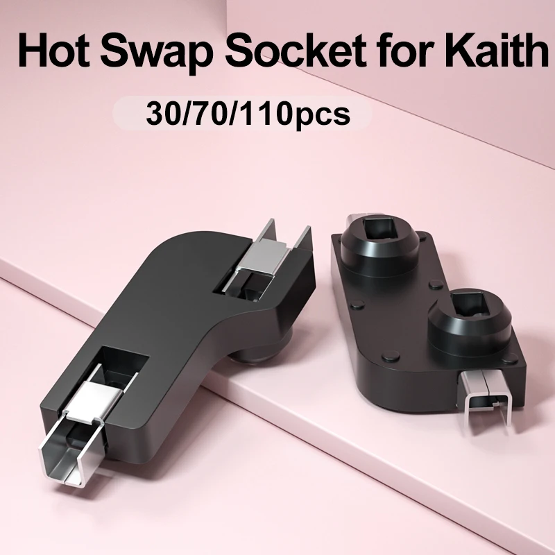 110 stücke/70 stücke Kailh Hot-swap PCB Buchse Hot Plug Für Outemu Cherry MX Schalter Mechanische Tastatur achse DIY Stecker Image