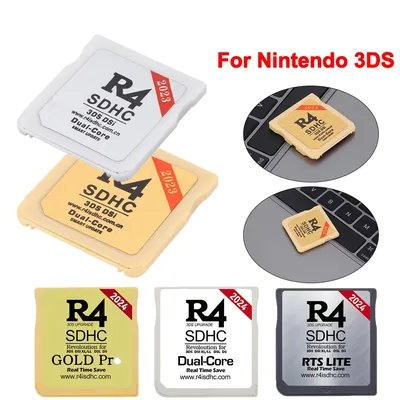 2024 New Memory Game Flashcard For R4 DS PRO/R4 GOLD RTS Adapter Burning Card Secure Digital Gaming