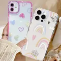 Custodia per Samusng Galaxy S25 S24 S21 S22 S23 Ultra S25 Plus S20 S21 S24 FE A55 A54 A35 A53 A34 A16 5G Cover Love Heart Wave Point