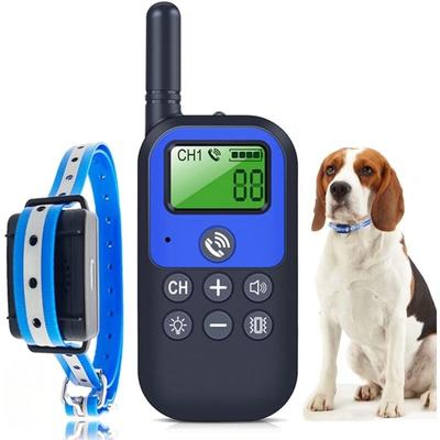 Hundetrainingshalsband, wasserdichtes und wiederaufladbares Halsband, 800 m Entfernung, 3 Image