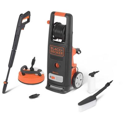 Black+Decker Hochdruckreiniger BXPW2200PE mit Patio Cleaner und feste Bürste (2200 w, 150 bar, 440