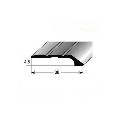 Abschlussprofil / Abschlussleiste 'Maryville', 4,5 mm Einfasshöhe, Aluminium eloxiert,