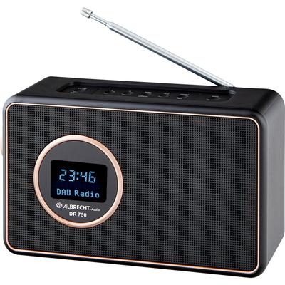 Dr 750 Tischradio dab+, dab, ukw Schwarz - Albrecht