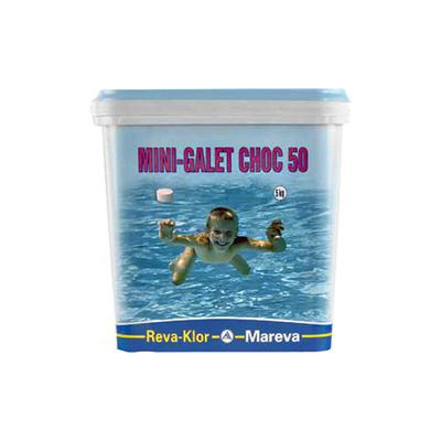 Mareva - Mini Chlorine Pebbles Pool Shock Treatment - 5 kg - 125 g - 1002091 Image