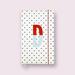 Kate Spade Office | Kate Spade Take Note Large Leatherette Initial “D (Red)” Notebook | Color: Blue/Red | Size: Os