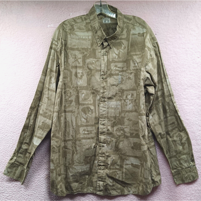 Columbia Shirts | Columbia Sportswear Phg Pro Hunting Gear Button Down Shirt Sz Xl Duck Hunting | Color: Brown | Size: Xl