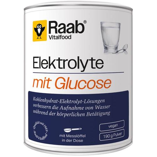 Raab Vitalfood Elektrolyte mit Glucose Pulver 190 g