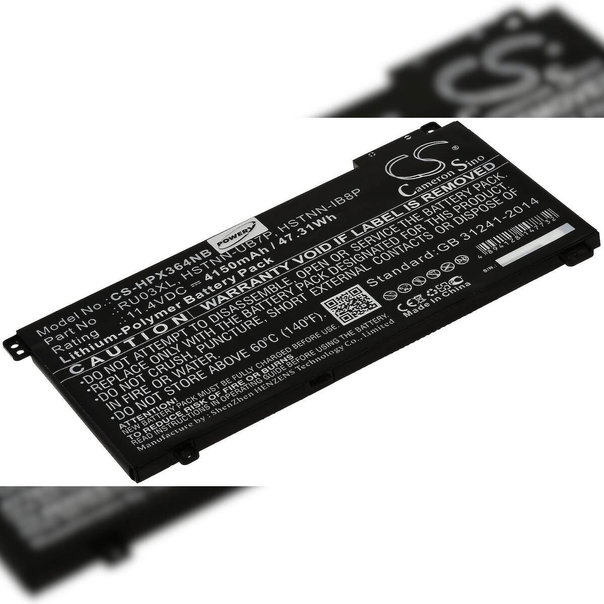 Powery Akku für Laptop HP ProBook x360 440 G1