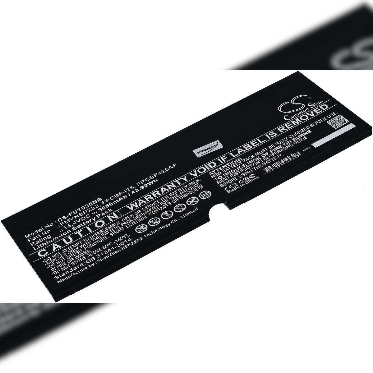 Powery Akku für Laptop Fujitsu Lifebook U745 Image