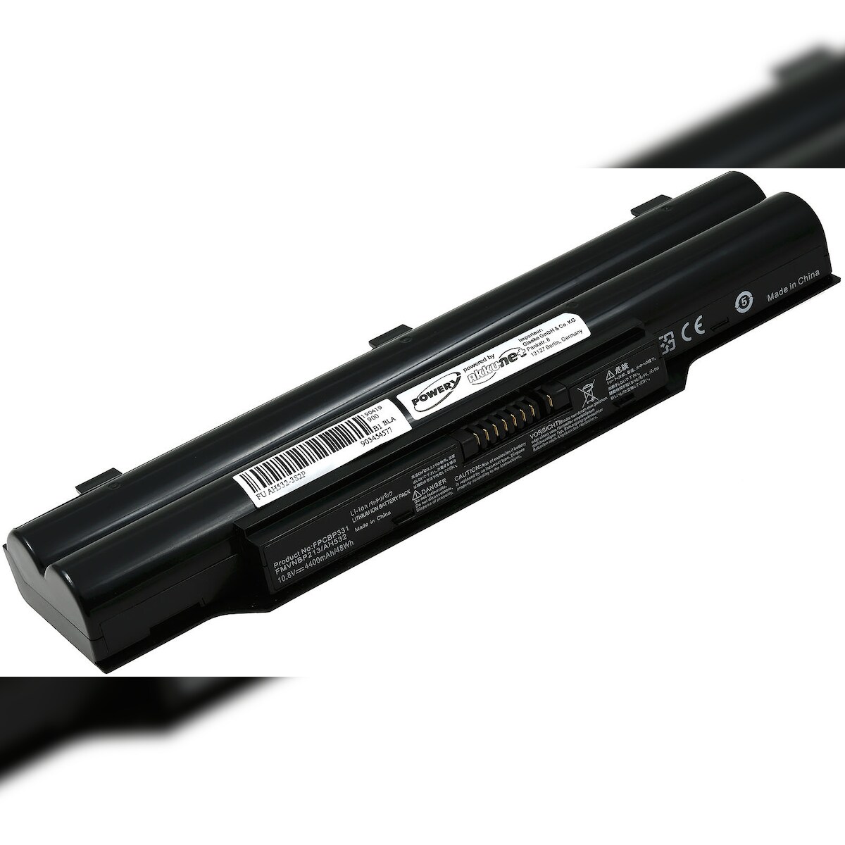Powery Standardakku für Laptop Fujitsu LifeBook A532