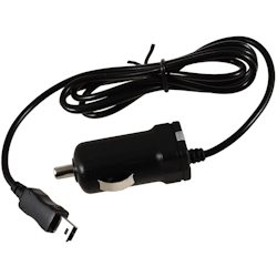 Powery KfZ-Ladekabel mit integr. TMC-Antenne 12-24V für Navigon 70 Plus Live mit Mini-USB Image