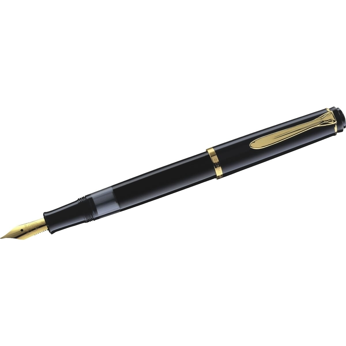 Pelikan Füllhalter Serie 200 Feder M schwarz Image