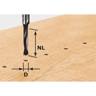 Festool - Dübelbohrer hw S8 D6/30 z – 491067