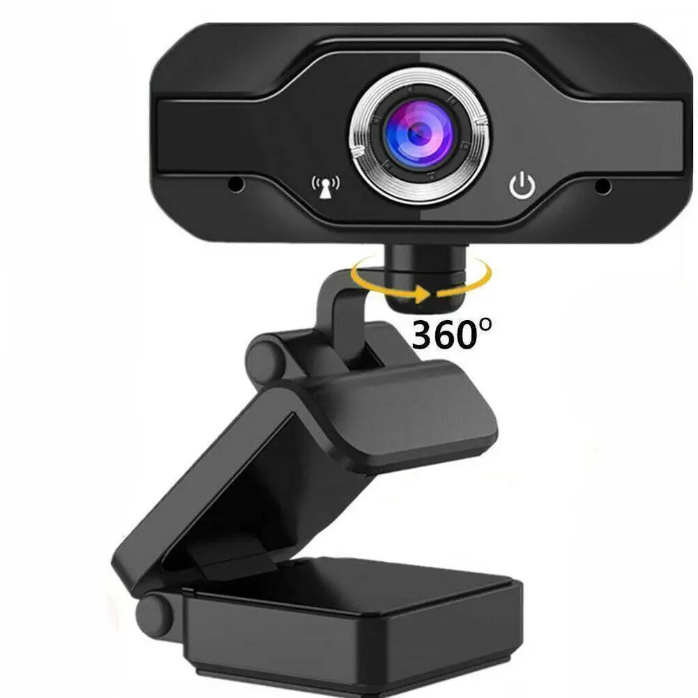 Nouveau Webcam USB 1080p 4K Webcam avec Microphone caméra PC 60fps HD caméra complète Webcam pour ordinateur PC vidéoconférence en temps réel
