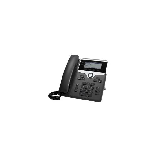 Cisco 7821 Ip-telefon Schwarz, Silber 2 Zeilen