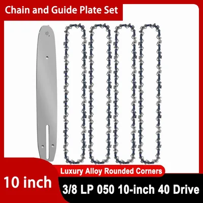 10 Inch 3/8"LP Electric Saw 40 Drive Links Chainsaw Chains Logging Saw Blade Pruning Chain Saw Chain