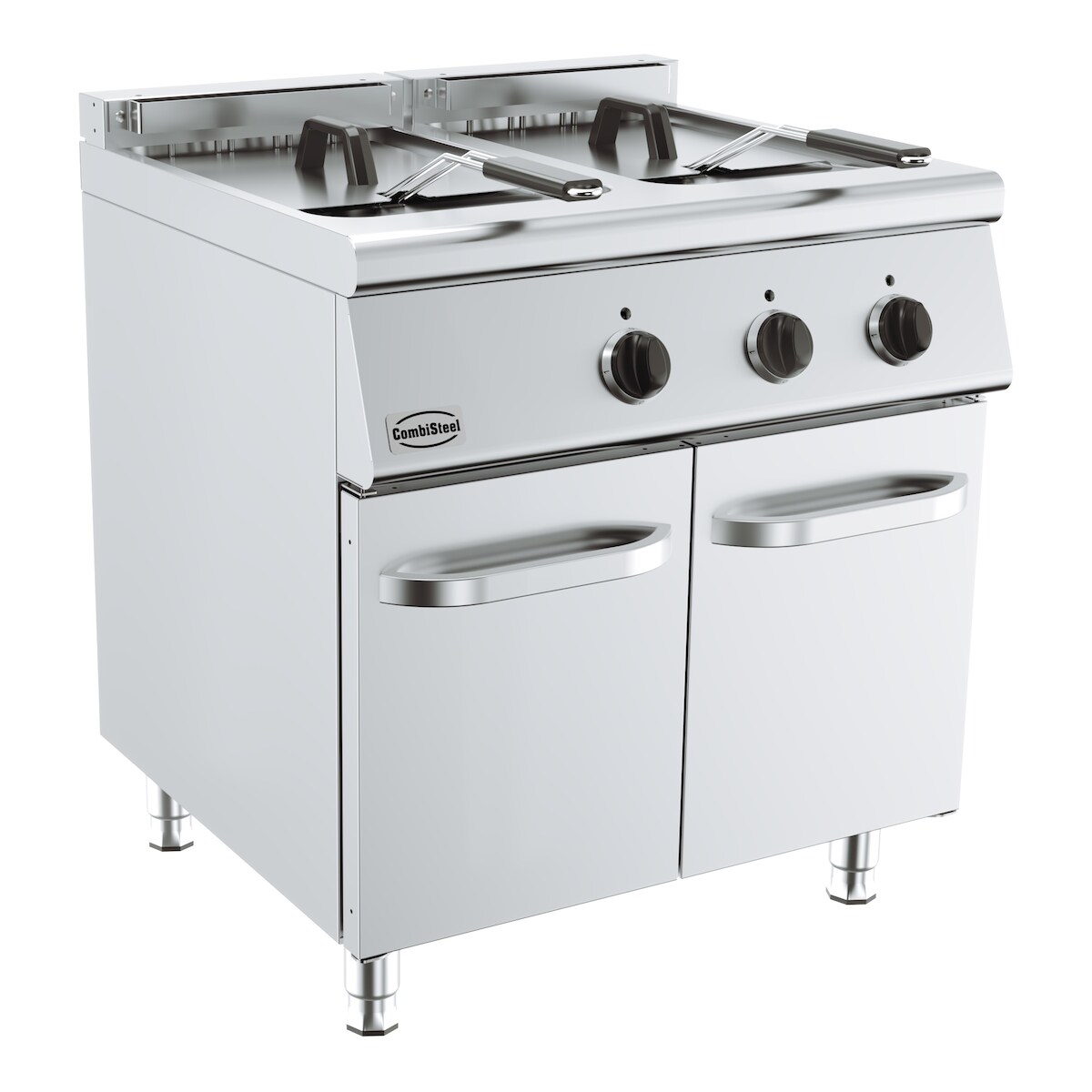 Chefgastro Base 700 Elektro Fritteuse 2X10L BxTxH 800x700x900mm Image