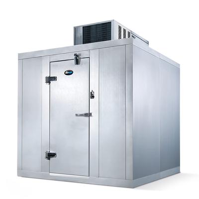 Amerikooler QF061087**FBSM-O 6' x 10' Outdoor Walk-In Freezer w/ Top-Mounted Compressor - Floor, 208/230 V