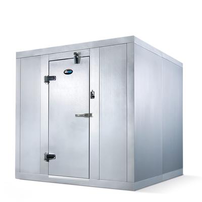 Amerikooler QF081287**FBRM-448A 8' x 12' Indoor Walk-In Freezer w/ Remote Compressor - Floor, 208/230 V