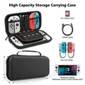 Custodia portatile per Nintendo Switch Custodia impermeabile Guscio rigido Console NS Custodia da trasporto Nintend Switch Innalzamento posteriore