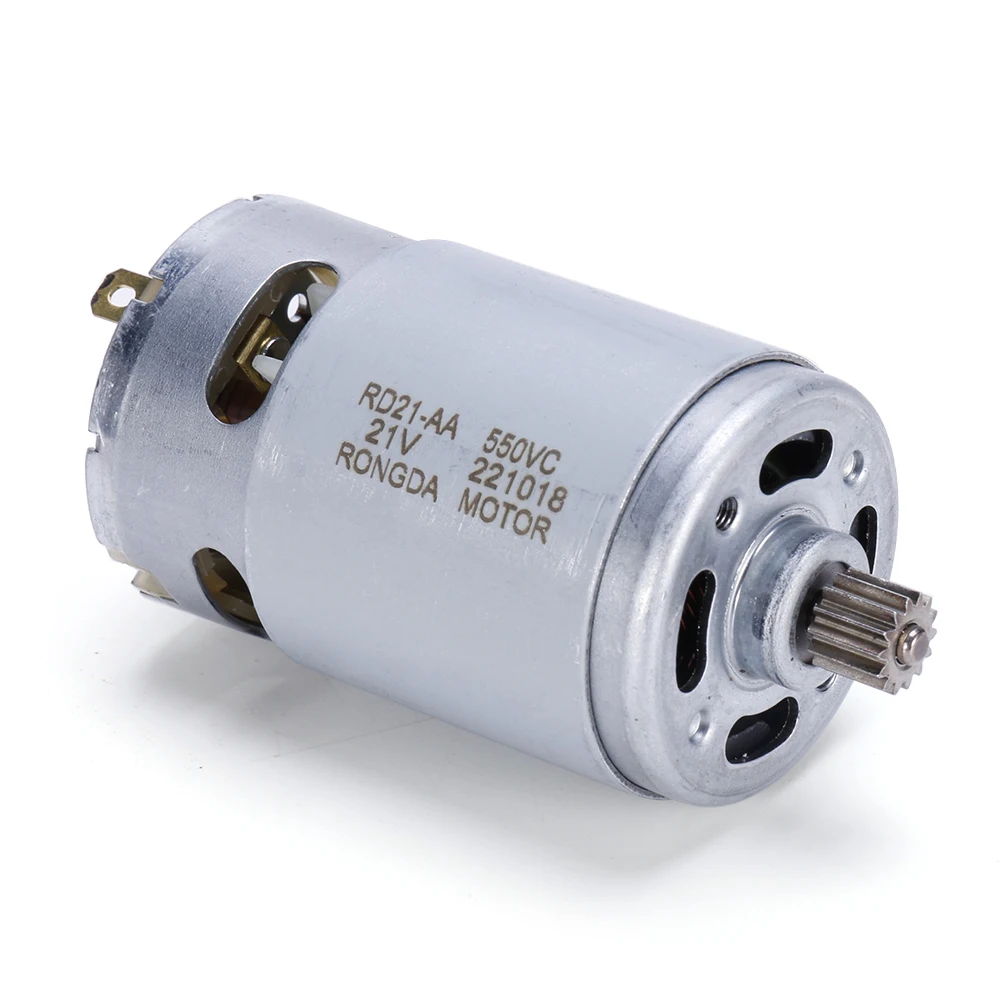 DC 21V Mini motore 14 denti 28000RPM 14 denti 8.2mm ingranaggio per Mini motosega sega alternativa sega a mano accessori per utensili elettrici
