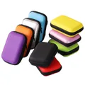 Borsa portaoggetti per carte portatile a 7 colori, cubo per imballaggio cavo dati, custodia impermeabile per cuffie, custodia protettiva in EVA per i viaggi