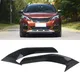 Accessori auto per Peugeot 3008 5008 GT 2017 2018 ABS fibra di carbonio anteriore fendinebbia griglia copertura esterna Trim 2 pezzi