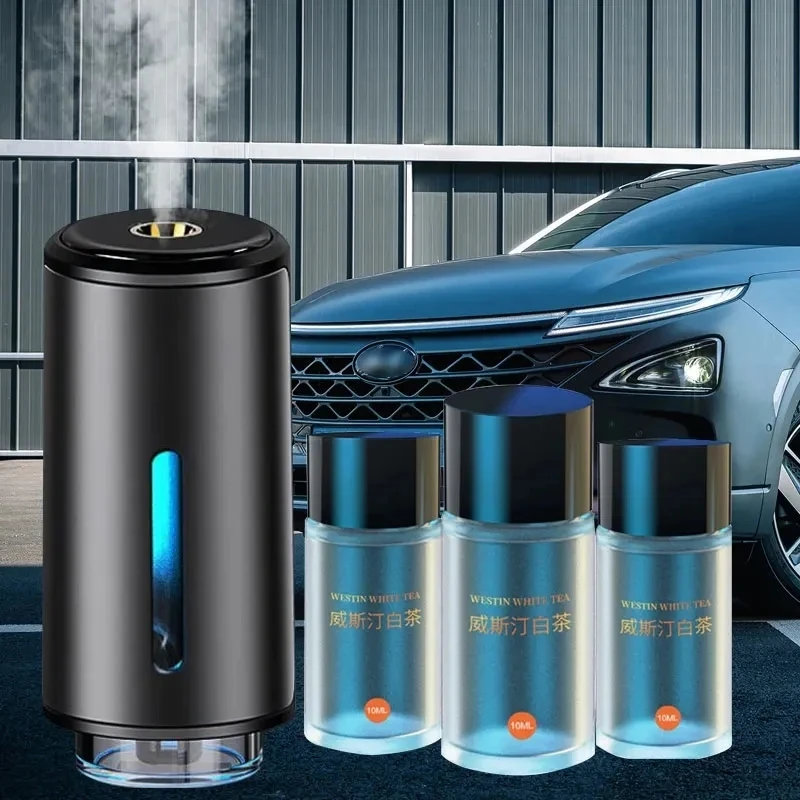 Deodorante per auto Diffusore di aromi automatico elettrico Presa d'aria per auto Olio essenziale Nebbia Umidificatore Diffusore di fragranze Aromaterapia