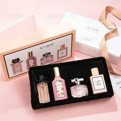 Floral Scent Gift Box 110ml Four Piece Set духи Women Perfume Lasting Fragrance Floral Scent