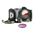 DIVEVOLK SeaTouch 4 MAX Kit con obiettivo grandangolare 0.6X per iPhone e Smartphone Android