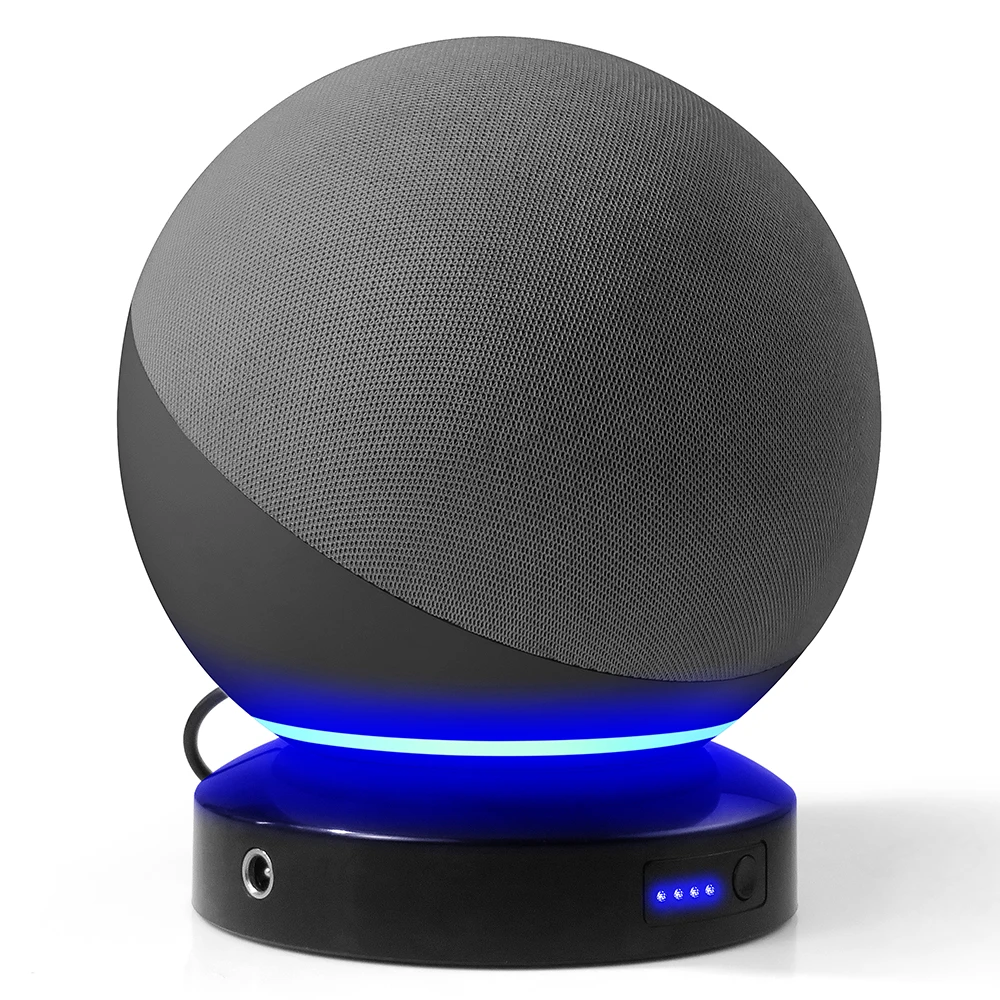 Base batteria per Echo 4a generazione 7800Mah Caricabatterie wireless portatile Power Bank per Amzon Alexa Echo 4a generazione Supporto per supporto