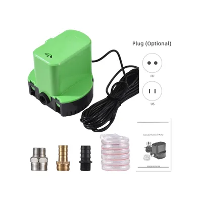 Drainage Pump Pool Cover Pump Above Ground 3500L/H Submersible Swimming Sump Inground Pump Water Removal Pump for Pool Draining
