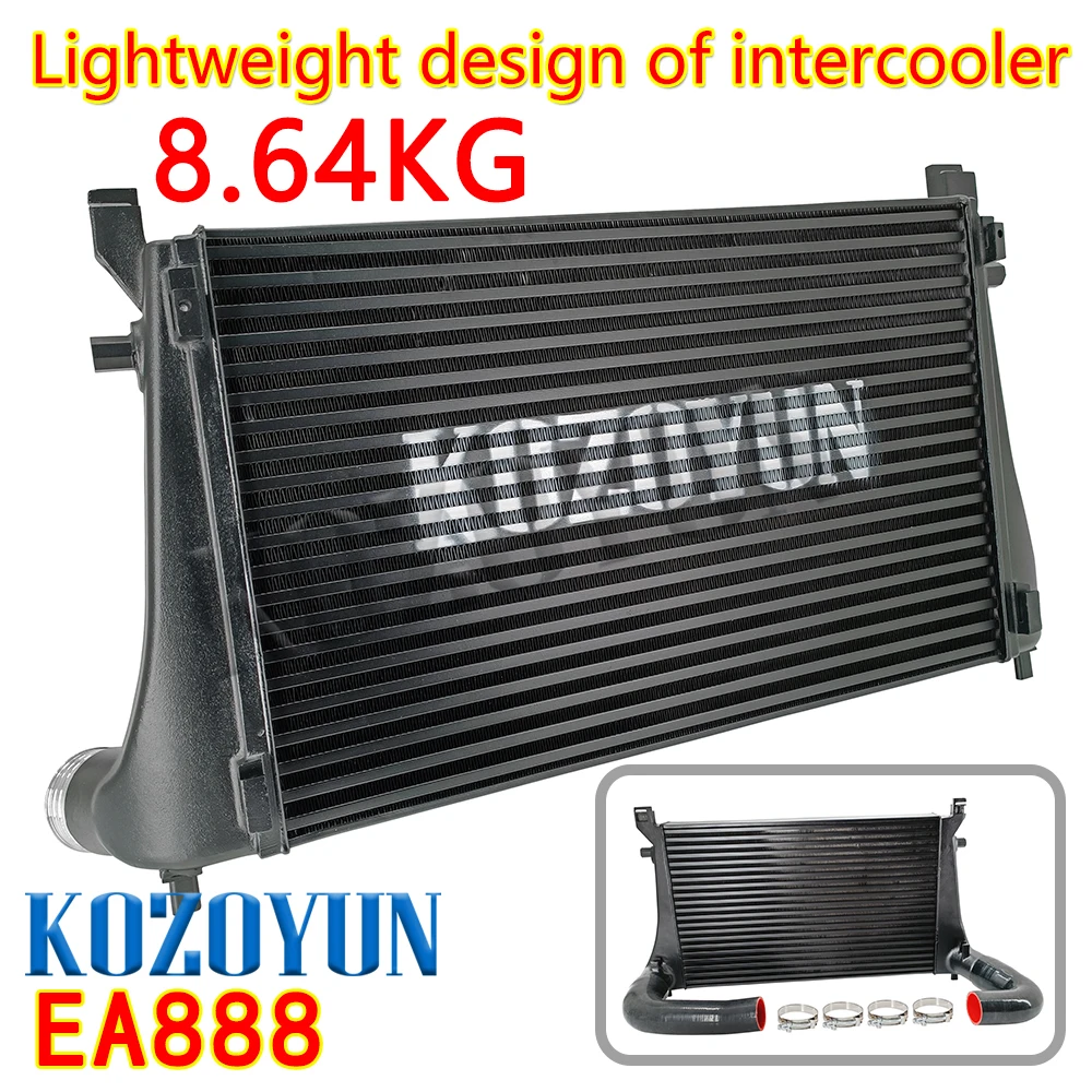 Intercooler Aggiornamento turbo kit Per VW Passat Tiguan Arteon T-Roc R Seat Leon Skoda Octavia RS Superb 1.8T 2.0T EA888 Gen 3 14-20